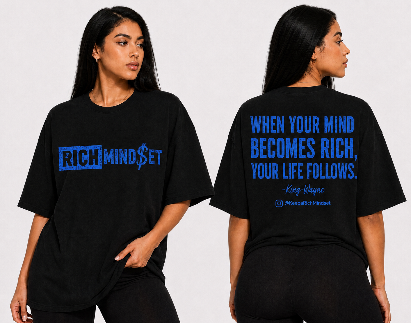 OVERSIZED Rich Mind$et Original Tee