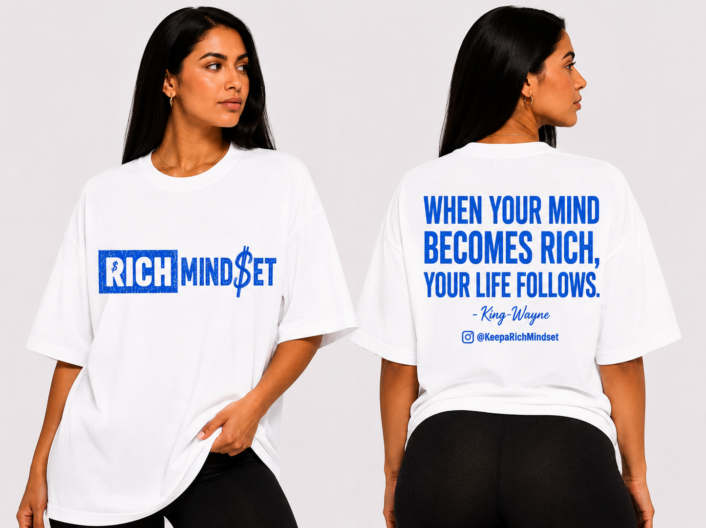 OVERSIZED Rich Mind$et Original Tee
