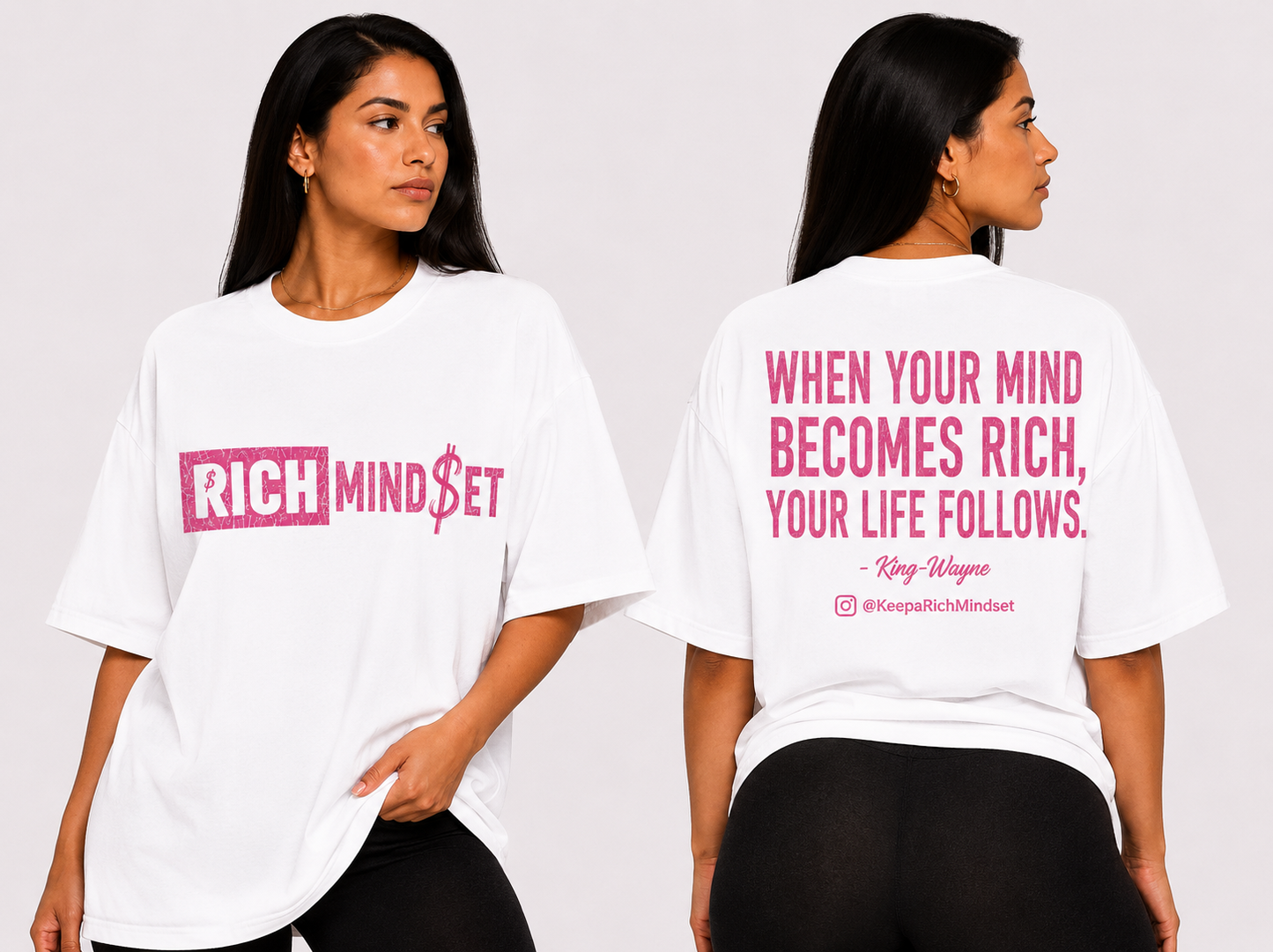 OVERSIZED Rich Mind$et Original Tee