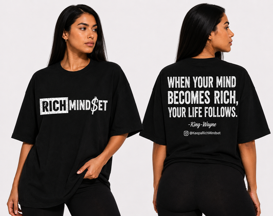 OVERSIZED Rich Mind$et Original Tee