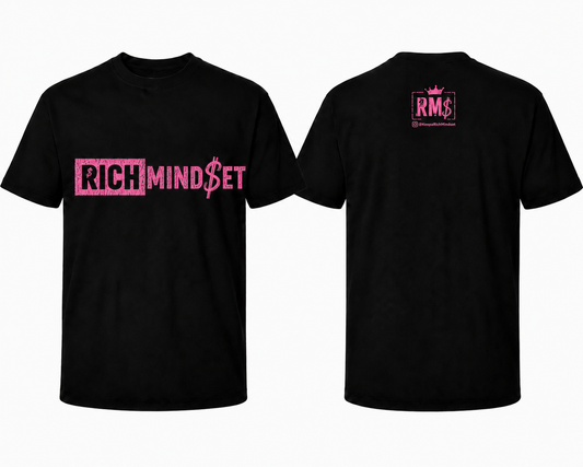 Black & White Rich Mind$et Original Tee