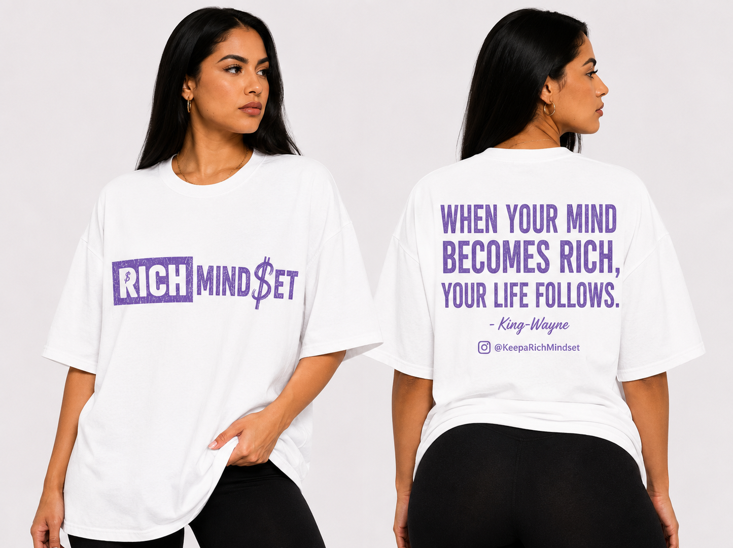 OVERSIZED Rich Mind$et Original Tee