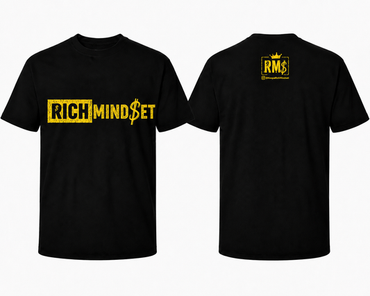 Yellow Rich Mind$et Original Tee