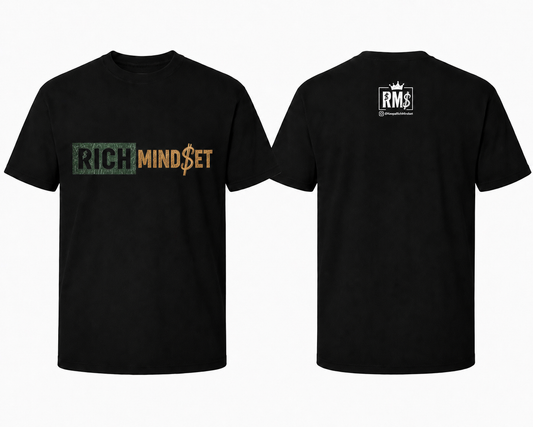 Green/Gold Rich Mind$et Original Tee