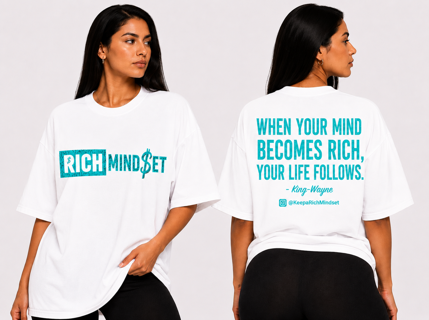 OVERSIZED Rich Mind$et Original Tee
