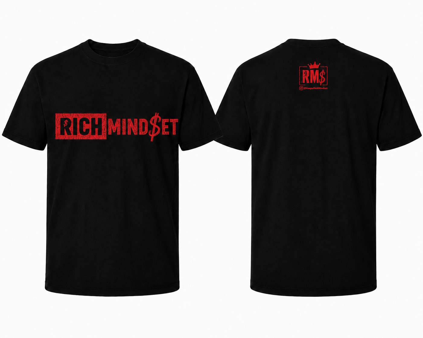 Red Rich Mind$et Original Tee