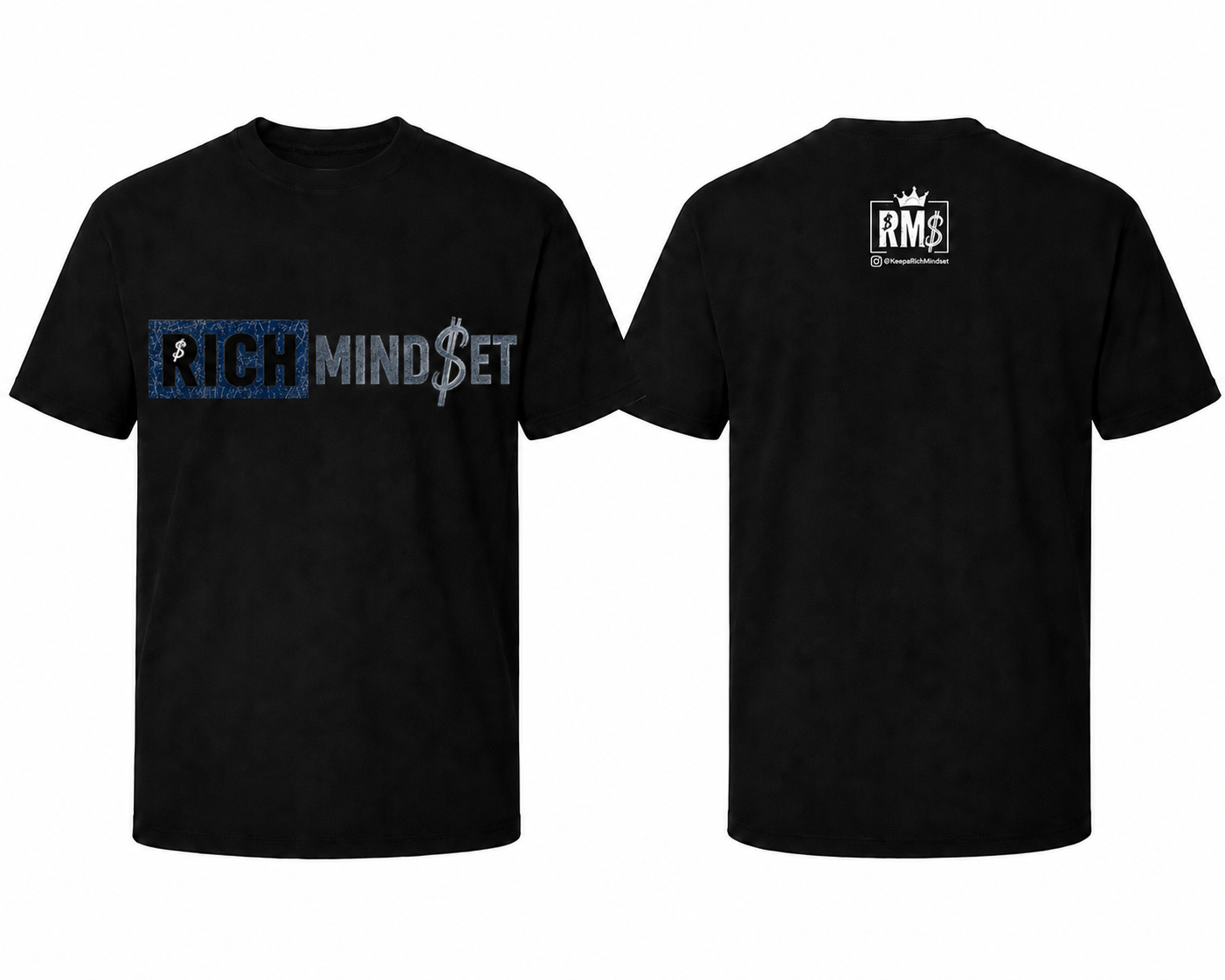Carbon Blue Rich Mind$et Original Tee